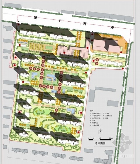 [合肥]某住宅区规划及单体建筑设计方案文本- 