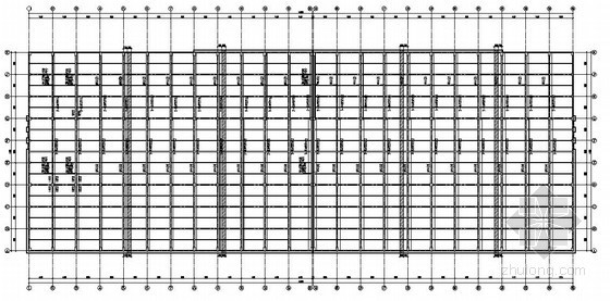 18m跨度钢屋架图纸资料下载-某18m跨度预应力配筋节点构造详图