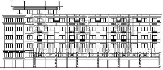 底商住宅设计方案资料下载-某商厦住宅区建筑设计方案