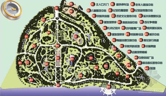 汉文化主题公园设计资料下载-大理主题公园设计