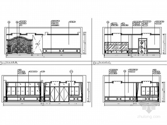 [长沙]某住宅小区三层幼儿园室内设计装修图（含效果）- 