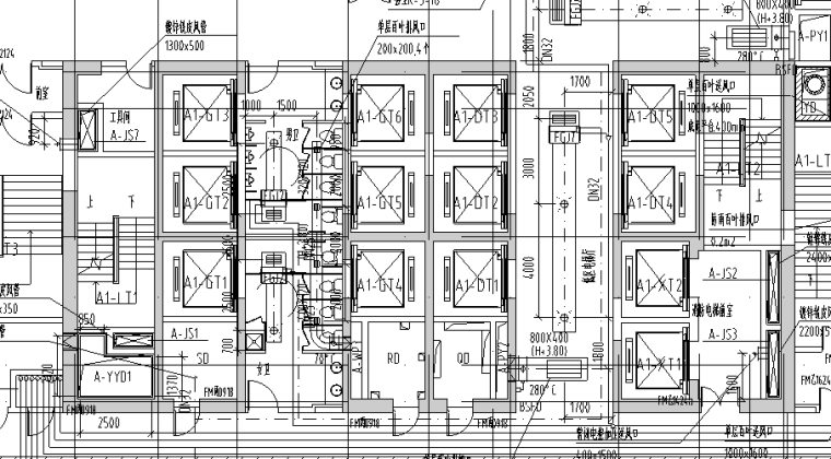 大冲商务中心暖通施工图图纸归档（含通风系统，空调系统，空调水管系统，防排烟系统）_3