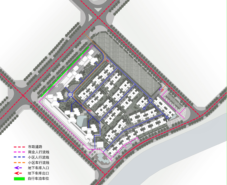 宁佳花园式住宅建筑汇报方案文本-宁佳花园式住宅建筑建筑设计方案文本