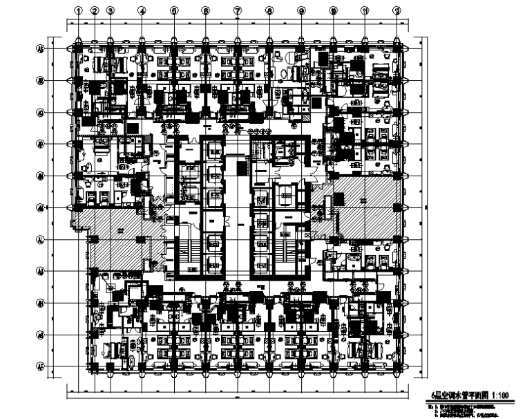 青岛酒店施工图资料下载-青岛51层237米超高酒店暖通施工图