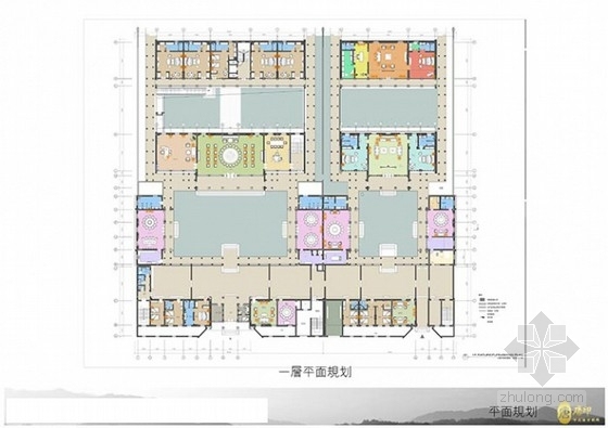中式四合院分析资料下载-[廊坊]唐印中式风格四合院室内概念方案