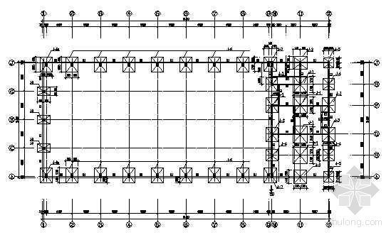单层钢结构结施资料下载-24米跨单层厂房结施图