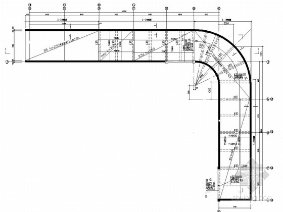 两层地下室结构车道资料下载-两层框剪结构地下室结构施工图