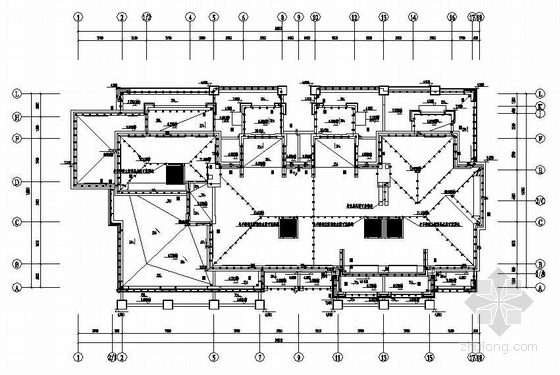 三层别墅装修电气施工图资料下载-某三层别墅电气施工图