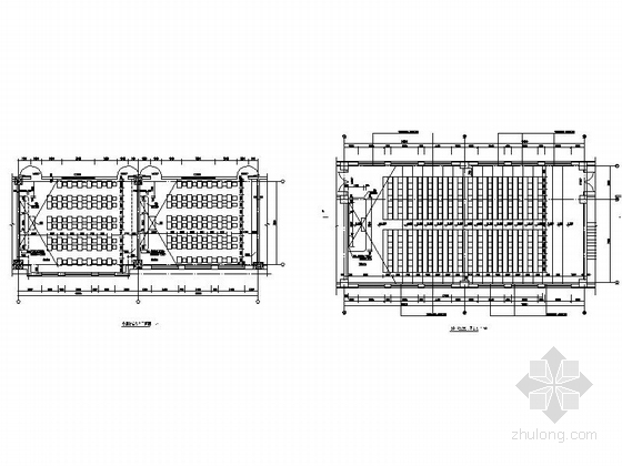 [辽宁]五层中式风格高校教学楼建筑施工图-五层中式风格高校教学楼建筑大样图