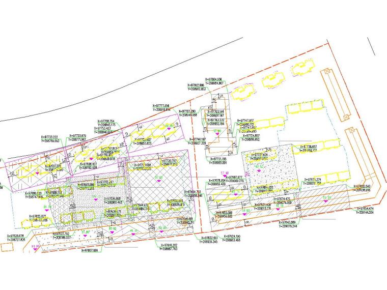 强夯地基处理规范资料下载-强夯法地基处理施工平面图