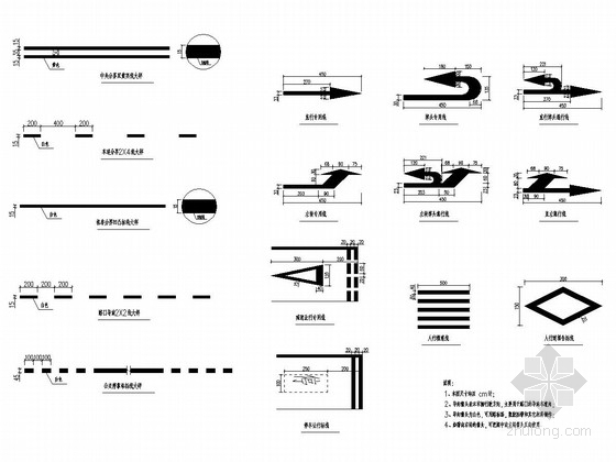 道路拓宽套图资料下载-城市次干道工程交通设施设计套图（54张 交通工程）