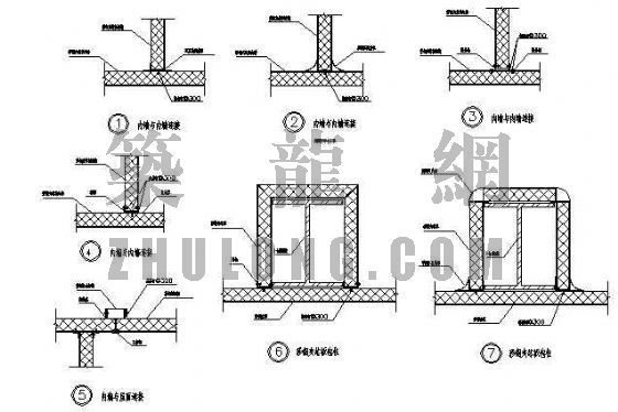 建筑新建内墙做法资料下载-内墙连接