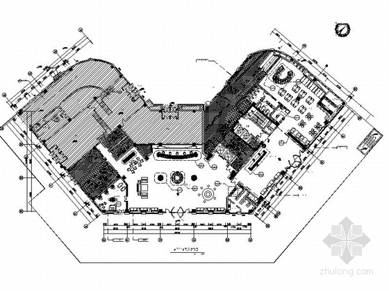 五星级酒店全套CAD图纸资料下载-[河北]国际豪华五星级酒店全套施工图