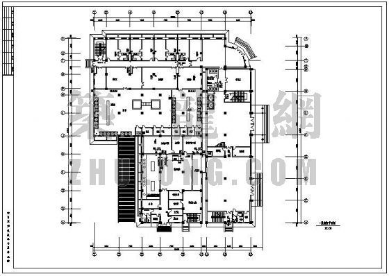 一层建筑消防设计资料下载-某七层楼消防设计图