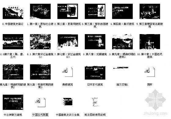 中国建筑之美合集资料资料下载-中国建筑史讲义合集