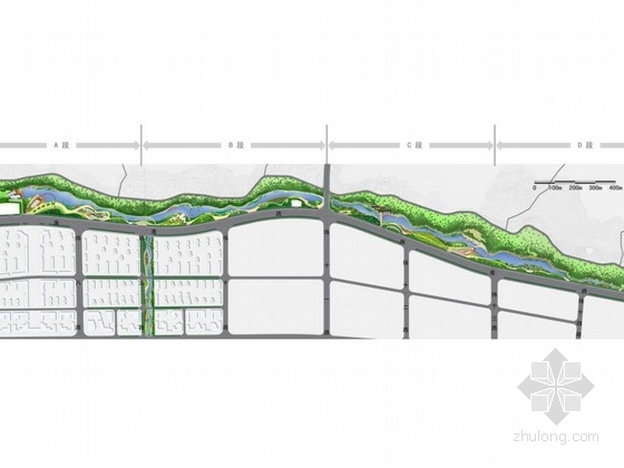 CAD图块苗木资料下载-[舟山]城市滨水景观深化设计方案一（技术指标、苗木概算、景观设计说明）