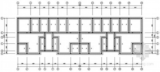 [湖北]搬迁小区7层砖混结构房屋结构施工图- 