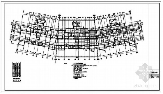 12层住宅设计图纸资料下载-某12层住宅结构设计图