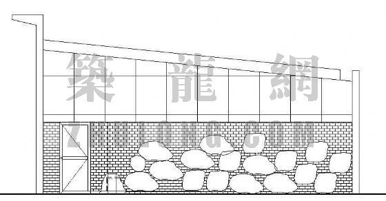 特色叠水施工图