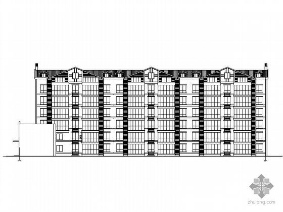 29层建筑施工图资料下载-[太仓]某六层住宅楼建筑施工图（29号楼）