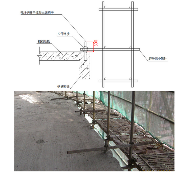 住宅楼外脚手架资料下载-[上海]住宅楼项目普通钢管悬挑脚手架施工方案