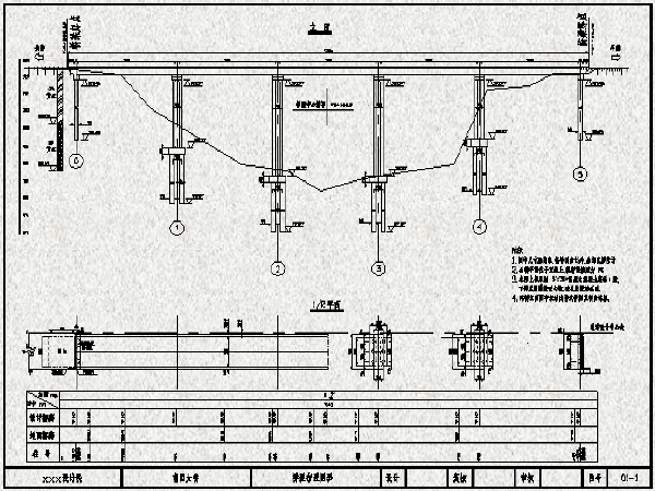 桥梁耳墙通用图资料下载-桥梁工程CAD制图识图方法（讲义总结100页）
