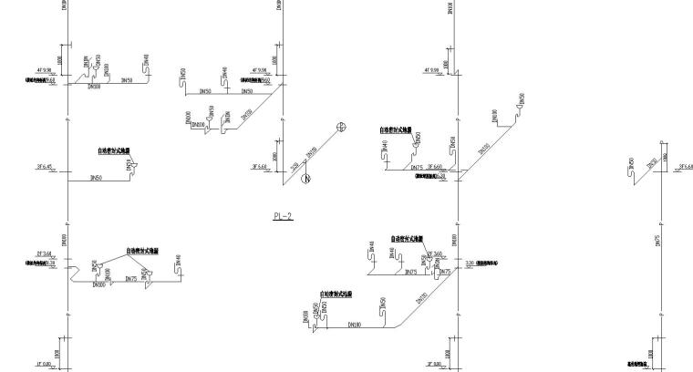 建筑水电图纸资料下载-某双拼叠加别墅水电图纸