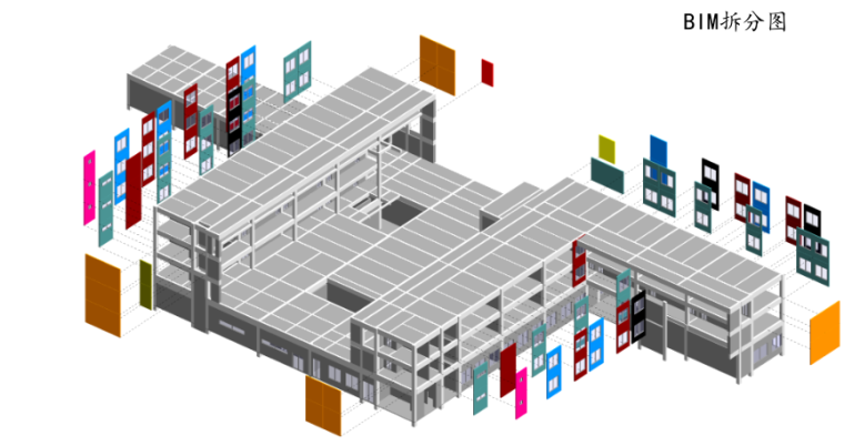 盘扣式脚手架3D实例资料下载-BIM技术在装配式结构中应用