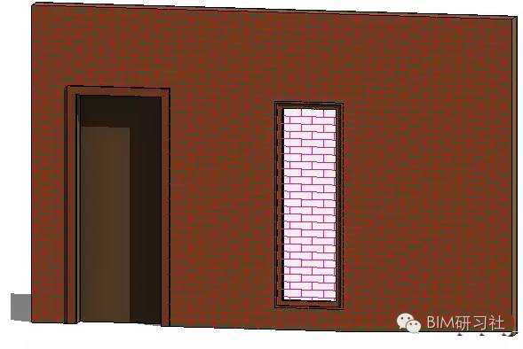 断桥铝门窗施工方法资料下载-关于Revit中模型填充图案线与门窗构建对齐及标注的方法