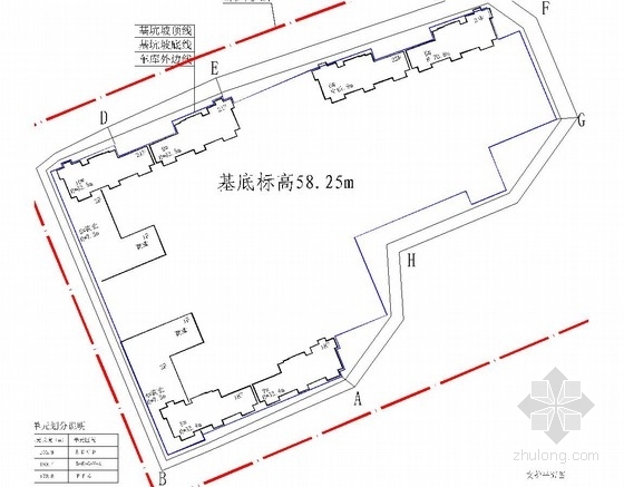 深基坑放坡开挖方案资料下载-[山东]深基坑放坡开挖及土钉墙支护施工图