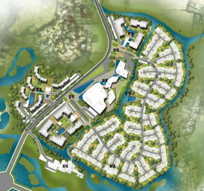 海南海边别墅规划资料下载-[海南]某公共项目概念景观规划设计