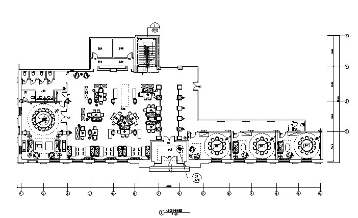 400平米餐饮空间施工图资料下载-22套餐饮空间施工图+效果图(下）