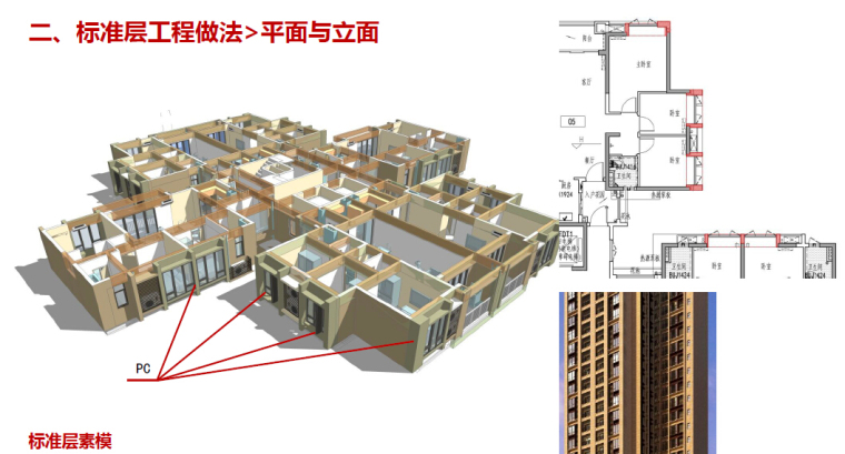 [广东]知名地产新古典高层住宅方案模板（带CAD及模型）-某知名地产商新古典高层住宅楼户型模块