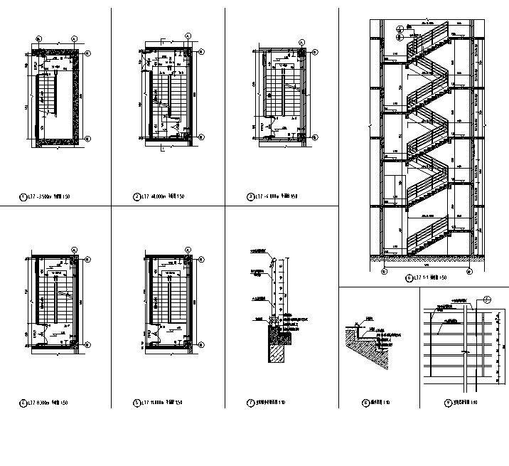 [山东]多层椭圆造型跳水游泳馆建筑施工图（含全专业建筑图纸）-多层椭圆造型跳水游泳馆建筑详图