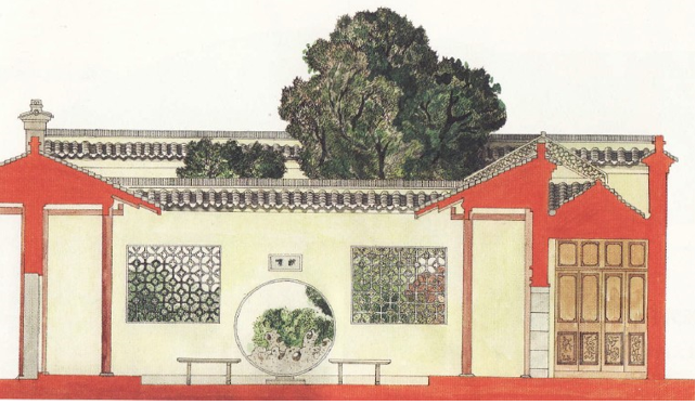 古建筑室内装修设计资料下载-图解中国古建筑-墙面