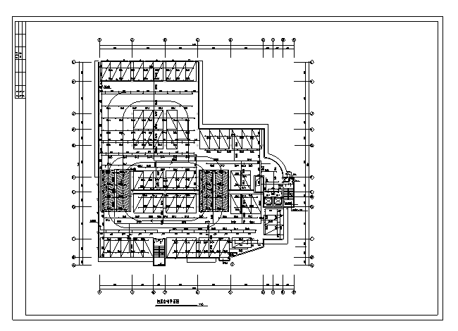 地下二层车库给排水图纸资料下载-七层停车库给排水和消防图纸