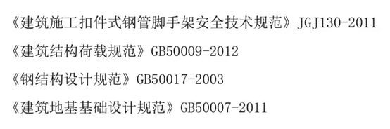 横梁脚手架计算书资料下载-落地式钢管脚手架计算书