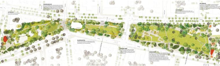 德国柏林艺术学院资料下载-德国柏林小蒂尔加滕-奥托公园景观改造项目