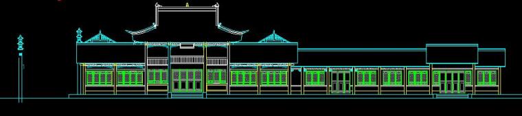 城堡建筑立面资料下载-多层古城堡全套完整施工图