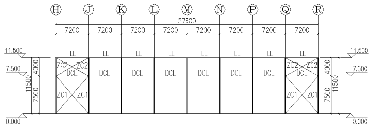 莆田通用公司门式刚架结构施工图（CAD，10张）_2