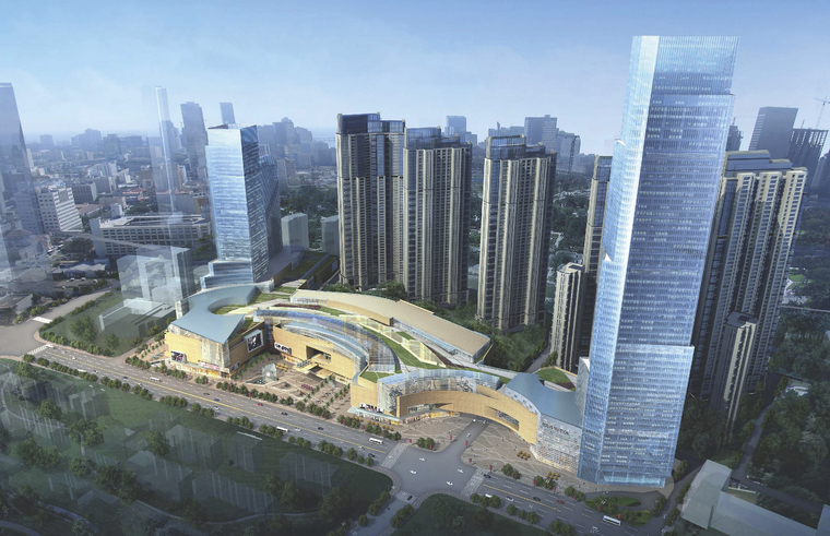 大型商业方案文本资料下载-[山东]青岛大型商业综合体建筑设计方案文本