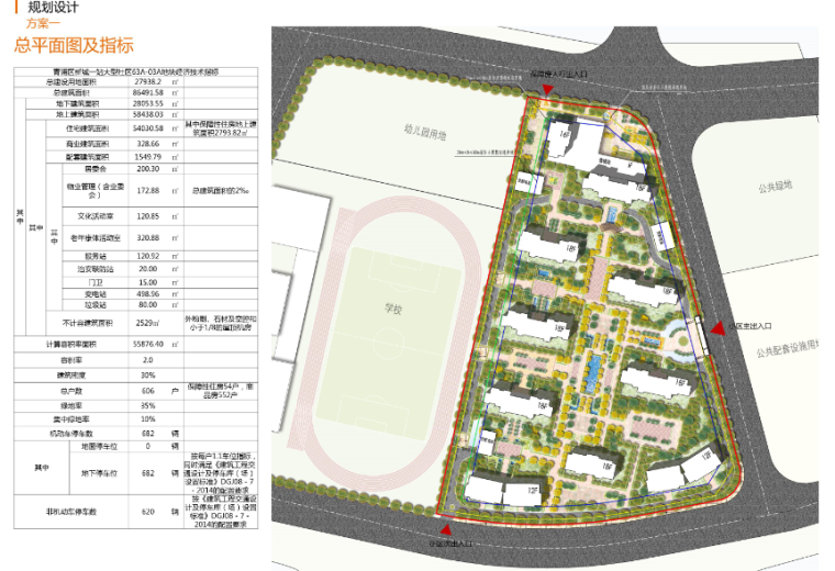 【上海】青浦新城大型社区地块项目规划设计方案-规划设计