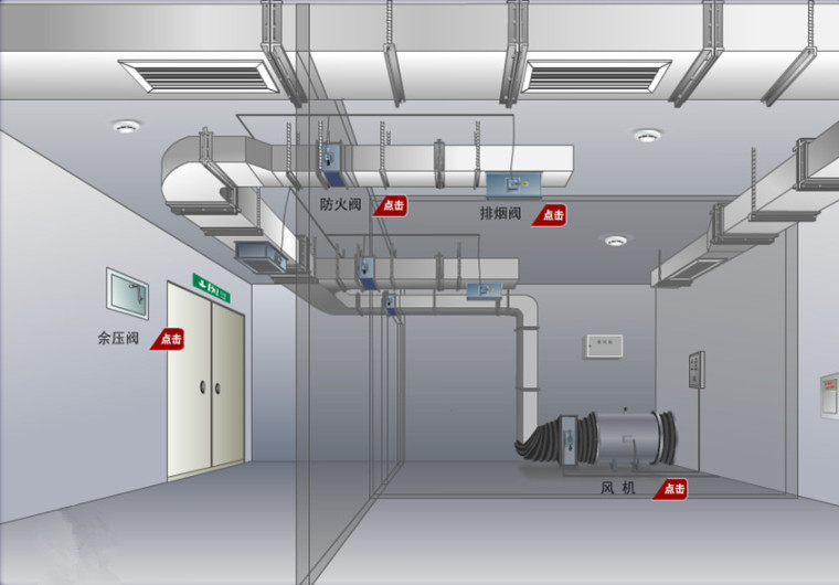 干挂理石冬季施工方案资料下载-通风防排烟施工方案