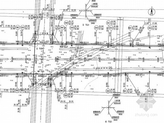 市政道路给排水设计cad资料下载-[安徽]市政道路工程给排水及弱电工程施工图设计131页