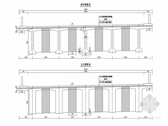 刚束构造图资料下载-35米装配式混凝土T梁桥上部构造通用图（71张 现行规范）