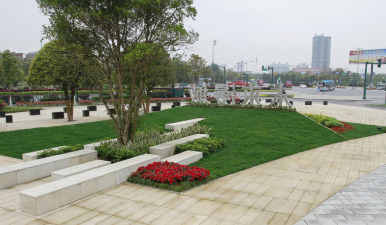 长沙邮局星沙处理中心资料下载-长沙松雅湖·未来漫城景观