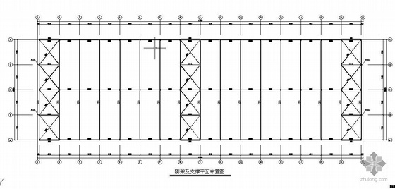 单层门式刚架轻钢结构资料下载-某两跨15mＸ15m门式刚架轻钢结构厂房