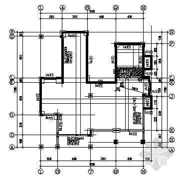西班牙式别墅风格资料下载-高尔夫别墅（西班牙式）结构图纸