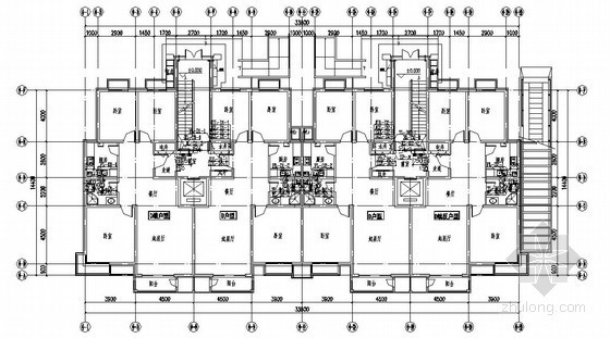 住宅给排水cad图纸资料下载-[河北]高层住宅给排水施工工程图纸