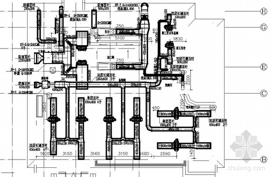 青岛某餐厅施工图资料下载-某公司餐厅空调施工图